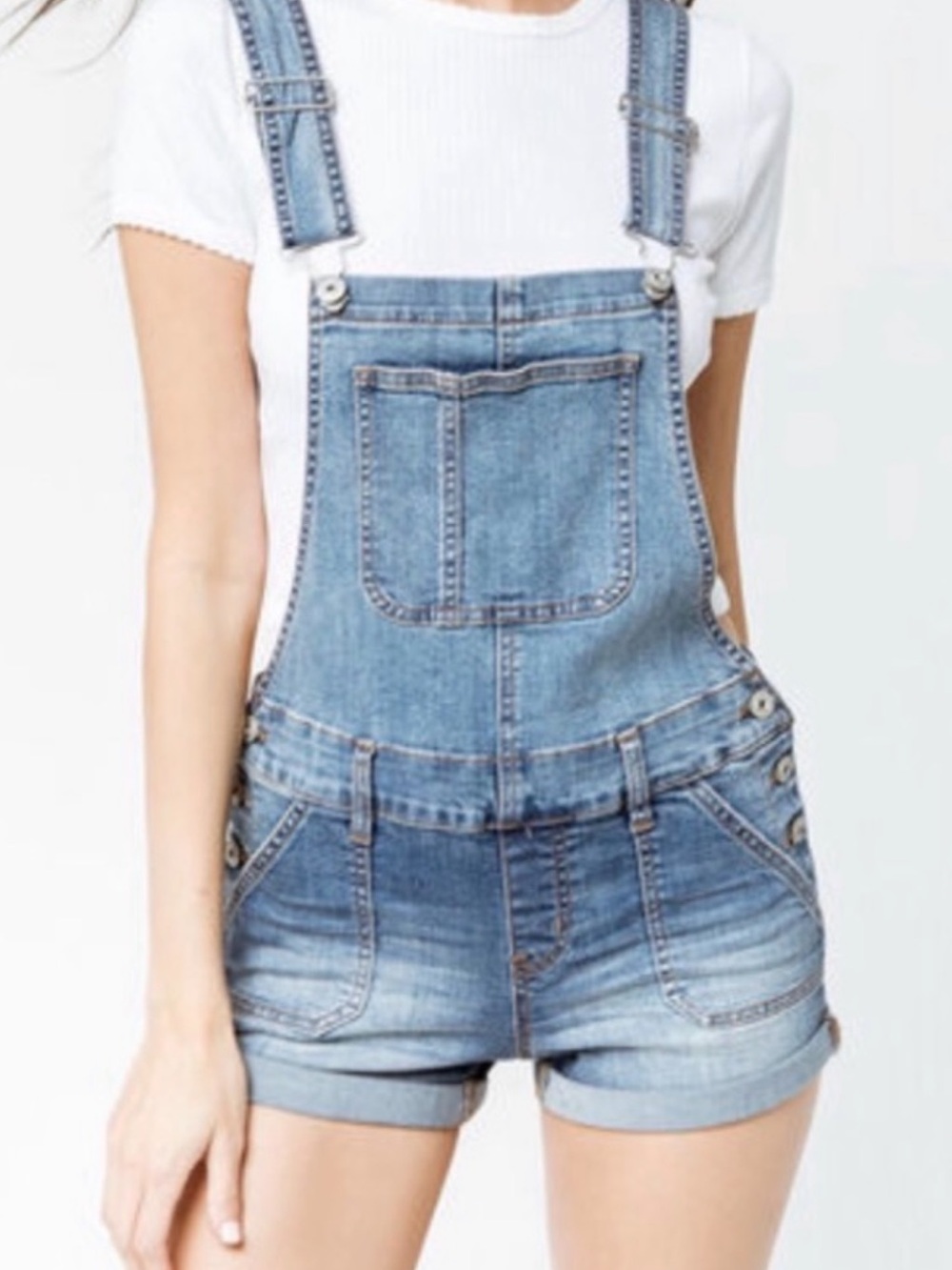 Women’s RSQ Denim Shortalls